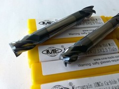 5pcs 3/8″ double end Solid Carbide End Mills Tialn Coated 4 flute 1006-TDE-38