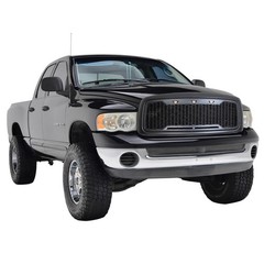 ABS Upper Front Grille Charcoal Amber LED 02-05 Ram 1500 2500 3500