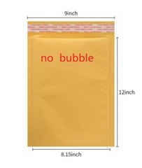 500-9×12 Brown Kraft Self Seal Catalog Envelopes with Peel Mailing 28lb