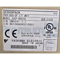 YASKAWA SGDH-30DE / SGDH30DE SIGMA II SERVOPACK AMPLIFIER 400V 3kW w/JUSP-NS500