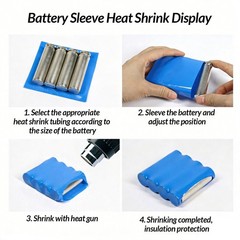 Clear PVC Heat Shrink Tubing 7mm-500mm Wide Wrap RC Battery Pack LiPO NiMH NiCd