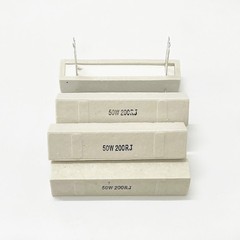 30W 50W 100W High-power Cement Resistor 1R/2/3-10/12/20/25/100/200 ohms 1K2K