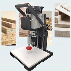 φ35mm&φ3mm Cabinet Door Hinge Driller Boring Machine with Automatic Start-Stop