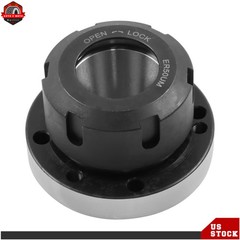 Precision ER50 100mm Collet Chuck Lathe Tool 7 Holes for CNC Engraving Machine