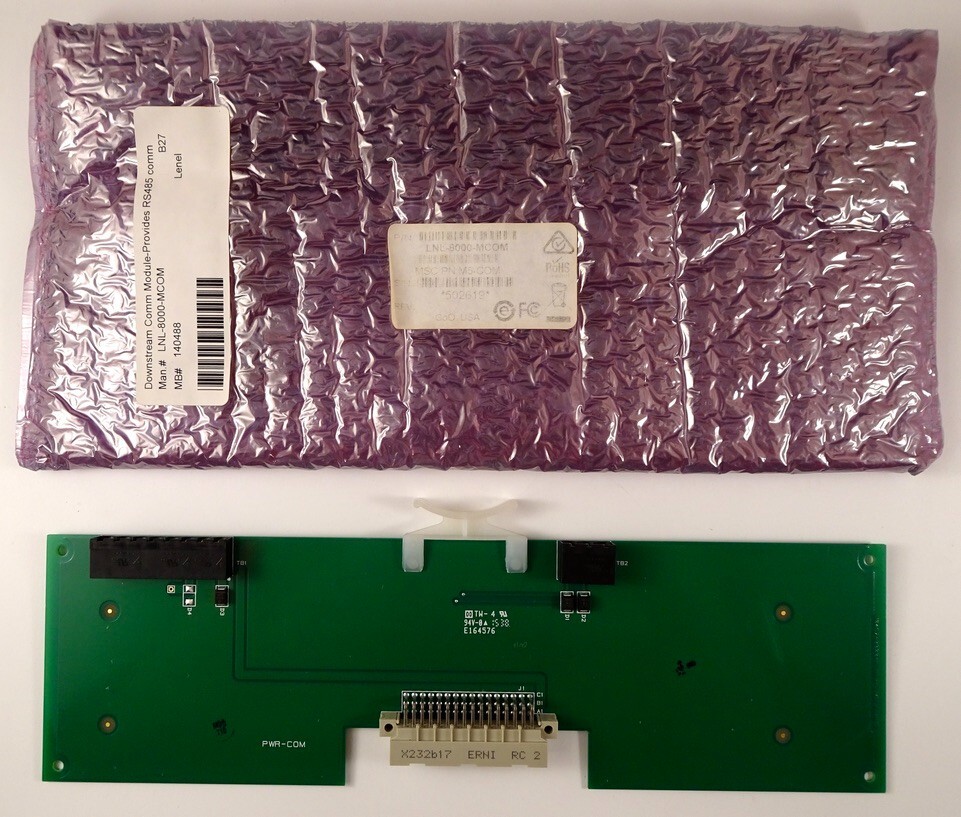 Lenel LNL-8000-MCOM Downstream Comm Module, Provides RS485 Comm, New Old Stock