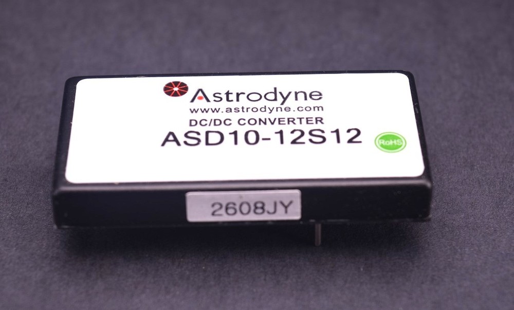 Astrodyne Isolated & Regulated 10W Modular DC/DC Converter ASD10-12S12