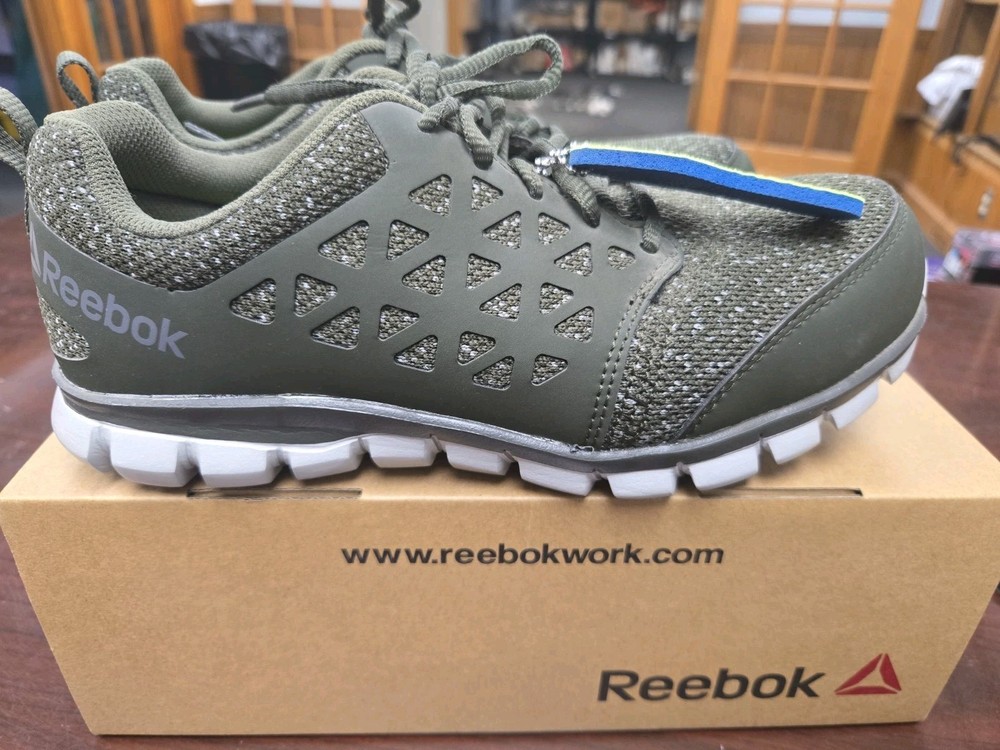 Reebok Sublite Cushion Work RB051 Women’s 7.5 W Composite Toe Safety Shoe ESD