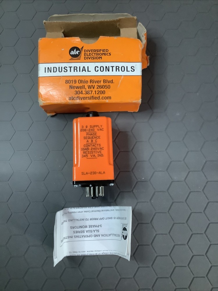 ATC DIVERSIFIED ELECTRONICS SLA-230-ASA Phase Monitor/Relay