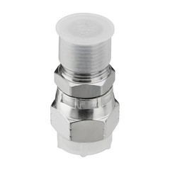 10X Hydraulic End Connector Swivel Fittings: 3/8″ NPSM Female x 3/8″ NPTF Male