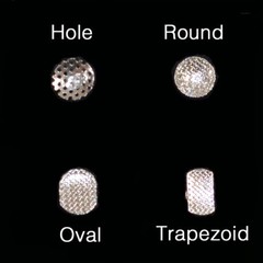 J&J Ortho™ Bondable Orthodontic Lingual Button Oval 10pcs
