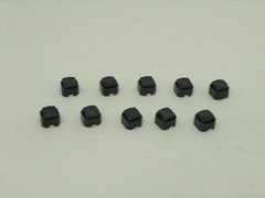 10x Pcs Pack Lot 6x6x5mm 2 Pins SMD Mute Silicone Push Button Switch Momentary
