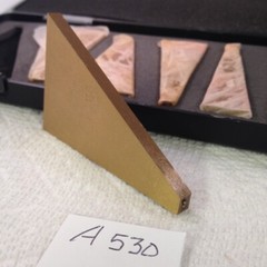 10pc Precision Angle Gage Block Set. TIN coated. 1°~30° Degrees. plastic box
