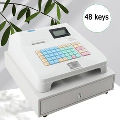 Cash Register LED Display Electronic POS System, Thermal Digital Cash Register
