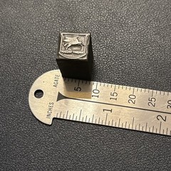 Socony-Vacuum Standard Oil exxon mobile | vintage letterpress printing block