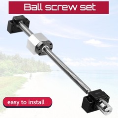 Ball Screw SFU1605 Antibacklash 250-2000mm+BK/BF12+Nut Housing+6.35*10mm Coupler