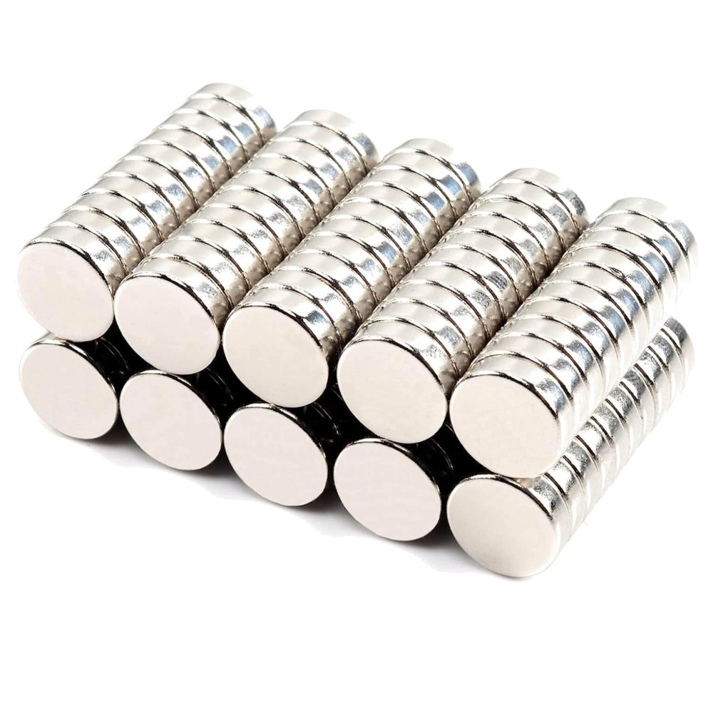 Neodymium Magnets 10mm x 3mm 100 Pack