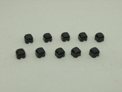 10x Pcs Pack Lot 6x6x5mm 2 Pins SMD Mute Silicone Push Button Switch Momentary