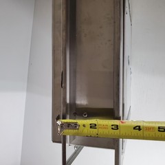 ASI 10-0472 Partition Mounted Dual Access Sanitary Napkin Disposal Stainless