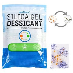 60 Packs 3g Grams Silica Gel Desiccant Packets Moisture Absorber Drying Bags