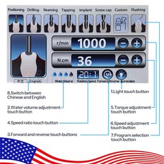 Surgical Dental Implant Motor w/ 20:1 Handpiece