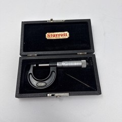 Vintage The L.S Starrett Co. Micrometer No. 436 with Original Case