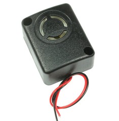1pc. -High Quality Painfully Loud 108db Mini Siren Piezo Warble Alarm 12VDC 9VDC