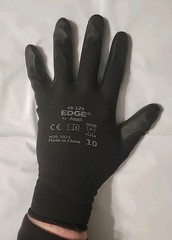 12 pairs XL Ansell EDGE 48-126 Abrasion-resistant gloves Size 10 X large