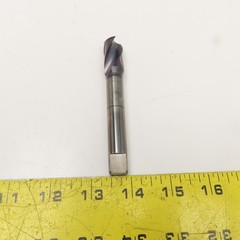 Kennametal 39/64″ Diam. 2 Flute Twist Solid Carbide Drill 118° 1/2″ Shank