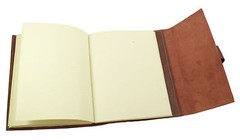 Leather Travel Journal Refillable Notebook Sketchbook Diary Men Women Kids Gift