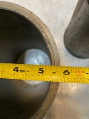 2 Qty of Cylinder Sleeves 10-1/4″ Long 5-1/4″ ID 5-11/16″ OD 6″ OD Bottom -2 Qty