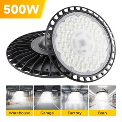 500W UFO LED High Bay Light Industrial Warehouse Factory Shop Bay Lighting