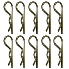 HII20-0068 10 pk Universal Tractor Attachment Hair Pin Clip