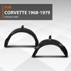 Fender Flares Wide Body Kit Chevy Corvette C3 1968-1979 Textured Black 4PCS