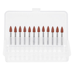 60Pcs Dental Brownie Polishers Friction Grip Burs Mini Points 1.6mm FG 0413