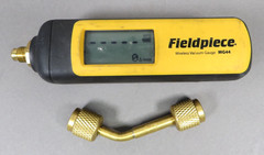 Fieldpiece MG44 Wireless Digital Vacuum Gauge, Micron Units Yellow/Black