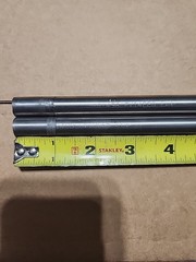 (Tag C45) .5312″ Dia Titanium Rods x 12+” Long 6AL4V-ELI Medical Grade, 2 rods