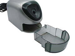 Staples 34462 Gray Black Electric Pencil Sharpener AC 120V/60HZ 0.2 Amps