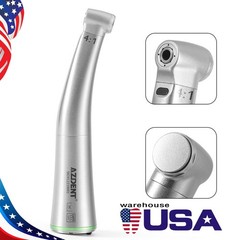 AZDENT Dental E-Type 4:1 Fiber Optic LED Endo & Prophy Contra Angle Handpiece