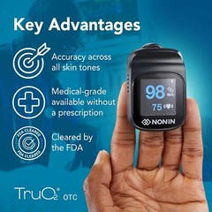 Nonin 02 SpO2 meter Model 3230 Bluetooth Smart Pulse Oximeter- 100% + reviews