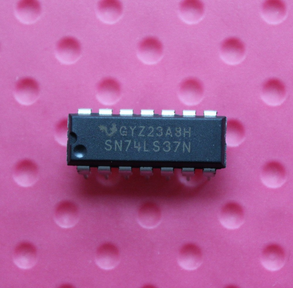 50pcs SN74LS37N 74LS37N DIP-14 Integrated Circuit IC