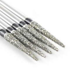 50Pcs JMU Dental Diamond Burs Needle Type FG 859 5Pcs/Box