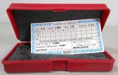 Baker B301 Lever Type Dial Test Indicator Set 0.0005″ x 0.03″ – Serial F2379