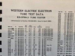 2 Manual Set, Western-Electric KS-15750-L1 w/clear Schematic, Calibration Instr