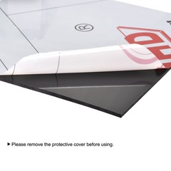 2 Pack UHMW Sheet Ultra High Molecular Weight Polyethylene, 6.1 x 6.1 x 0.08