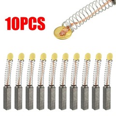 High Performance Carbon Brush Set 10 Pcs 20mm x 5mm x 5mm Long Service Life