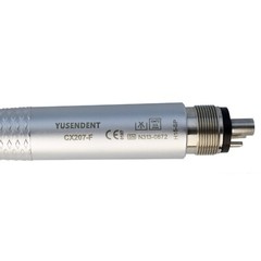 COXO Dental LED Handpiece High Speed Air Turbine E Generator Self Power 4 Hole
