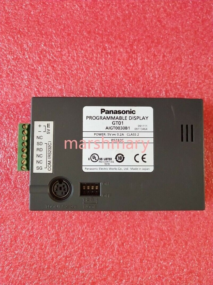 1PCS Used Panasonic GT01 AIGT0030B1 Programmable Display In Good Condition PLC