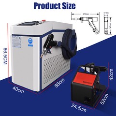1500W 4in1 Raycus Handheld Laser Welder Laser Welding Cutting Cleaning Machine