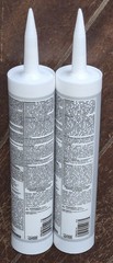 Lot of 2 Black Jack 10oz Tubes of White Roof & Construction Sealant #5227-1-61