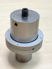 Dukane 110-3743 Titanium Ultrasonic Welding Booster, 40 kHz, 2.0 Gain